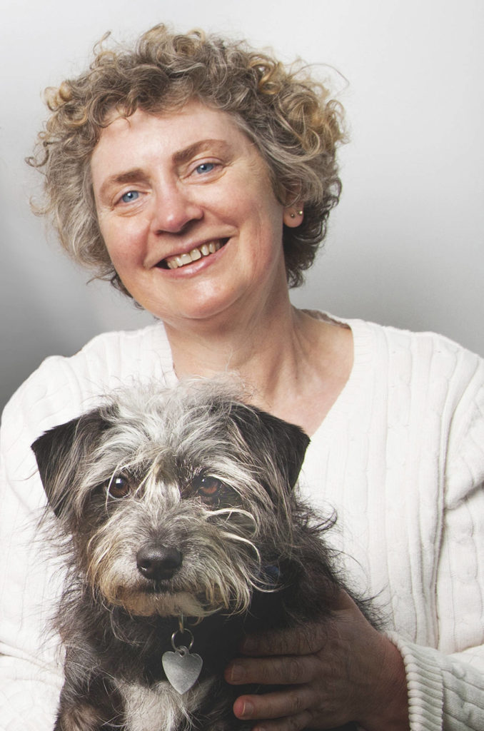 Janie Olsen and her dog Arrow make their home in Monroe. (Family photo)
