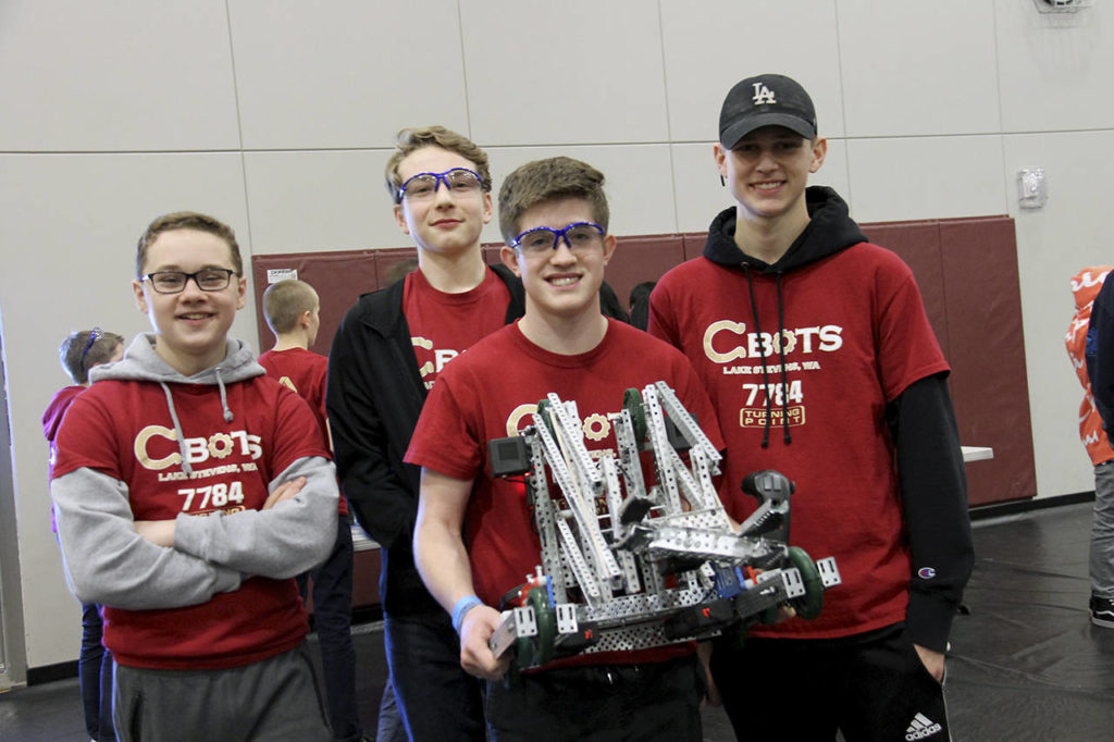 Smart Boys, left to right, Jack Stephens, Ezekiel Ross, Ethan Sewell andReilly Bowers. Not Pictured: Derek de la Cruz. (Contributed photo)
