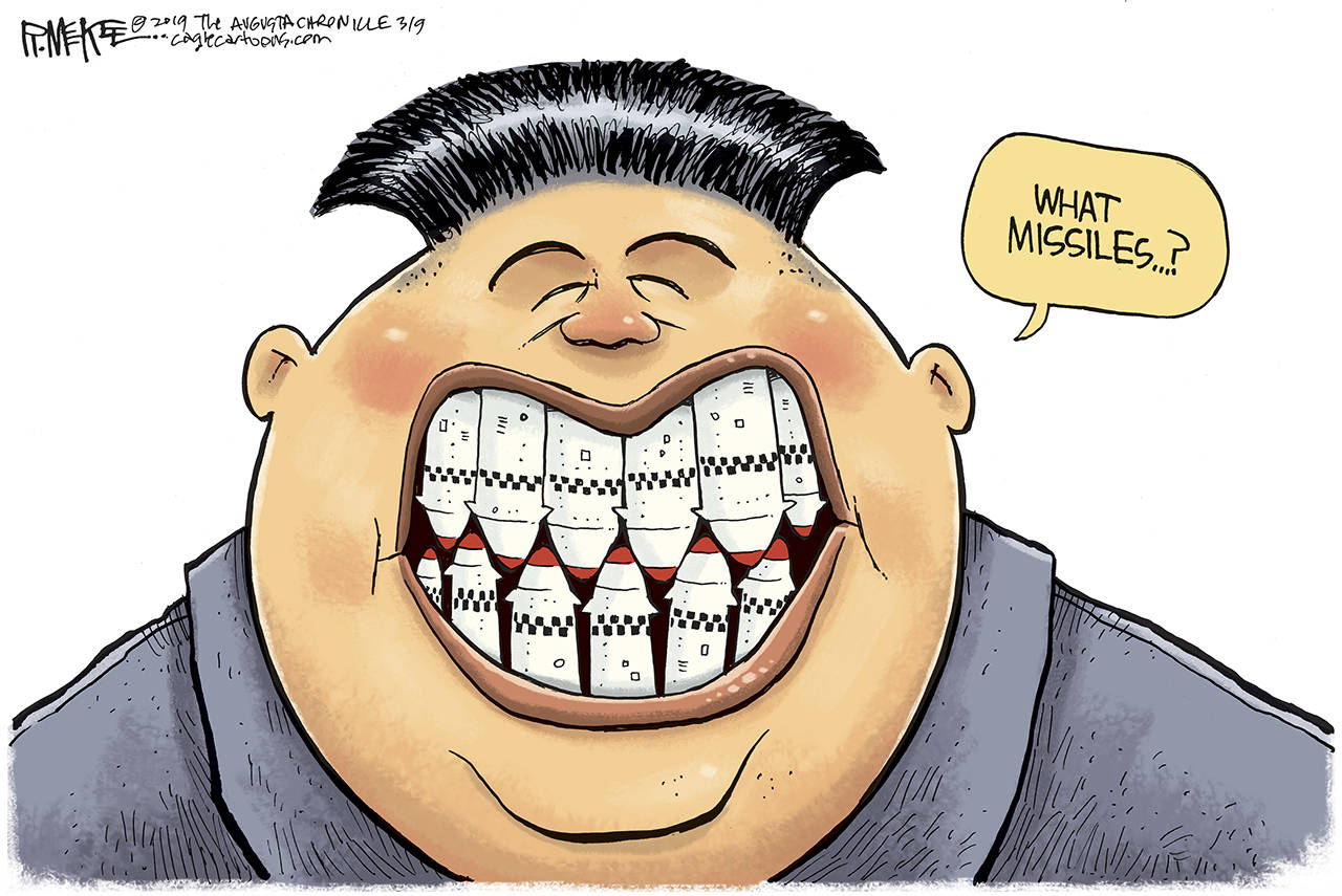 Editorial cartoons for Monday, March 11