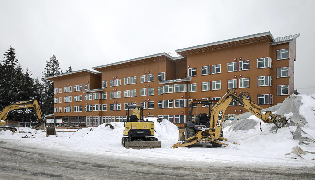 Somers will convene a task force to identify the greatest needs for housing. In Everett, Clare’s Place will bring 65 units of supportive housing for the chronically homeless. (Lizz Giordano / Herald file)
