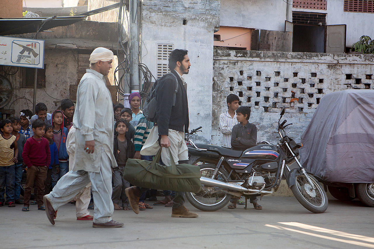 IFC Films                                Dev Patel plays a kidnapper on a mission in Pakistan and India in Michael Winterbottom’s “The Wedding Guest.”
