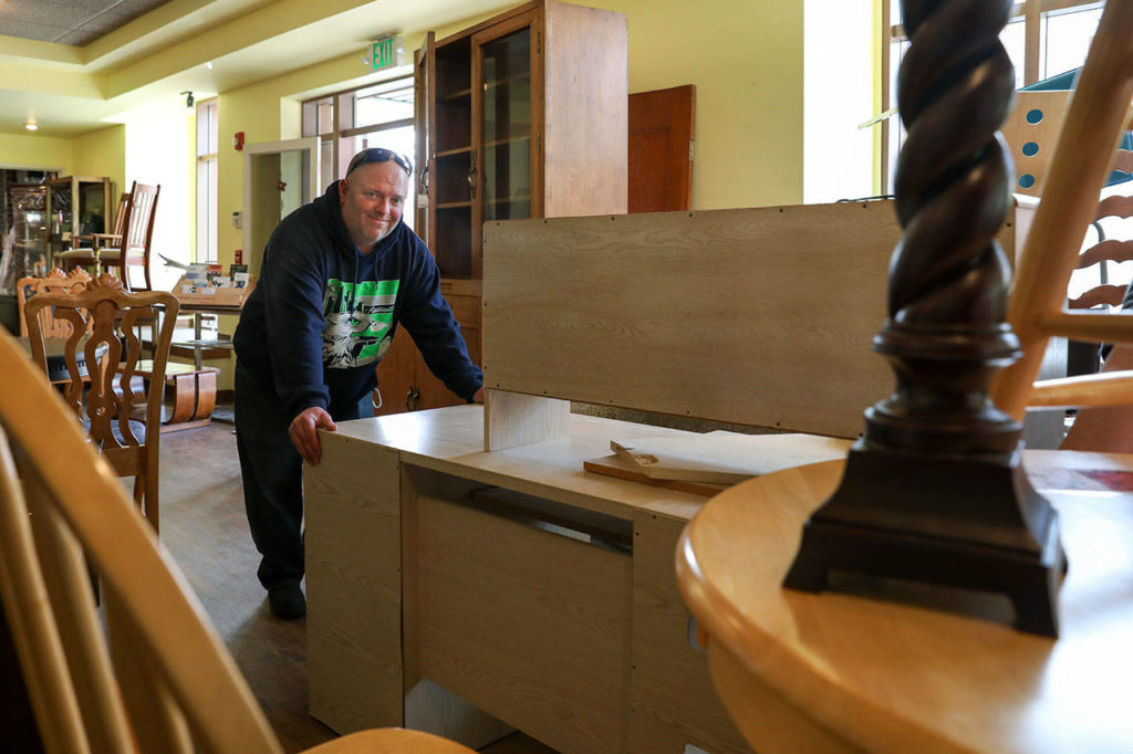 Housing Hope connected Bryant Blauvelt with more than just a home, but also a pathway to a job. (Lizz Giordano / The Herald)
