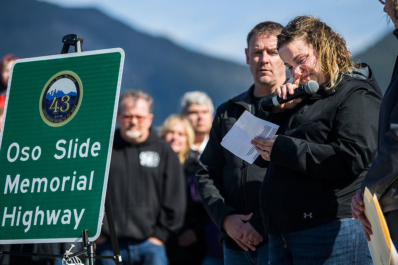 Memorial restores a piece of home 5 years after Oso slide