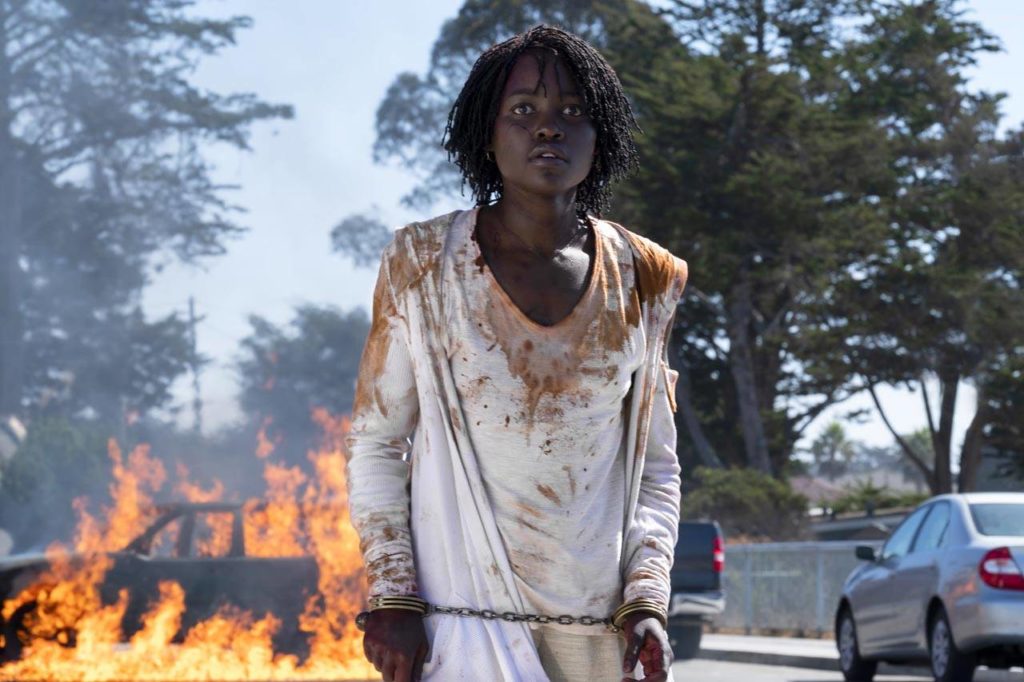 Lupita Nyong’o stars in “Us,” Jordan Peele’s follow-up to “Get Out.” (Universal Pictures)
