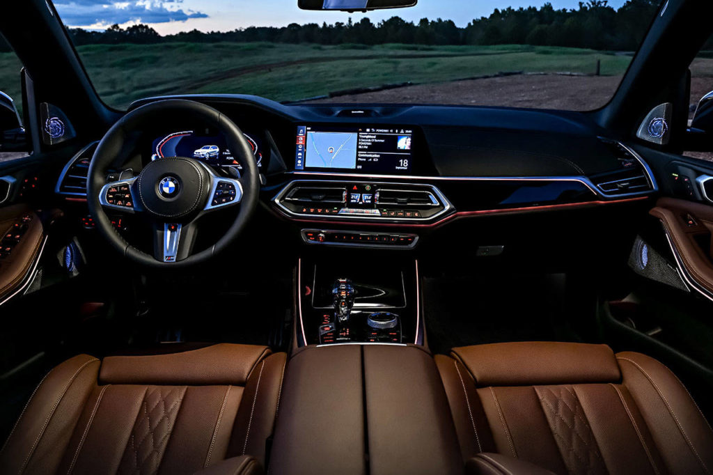 The 2019 X5 xDrive40i cabin embodies the superlative craftsmanship BMW is well known for. (Manufacturer photo)
