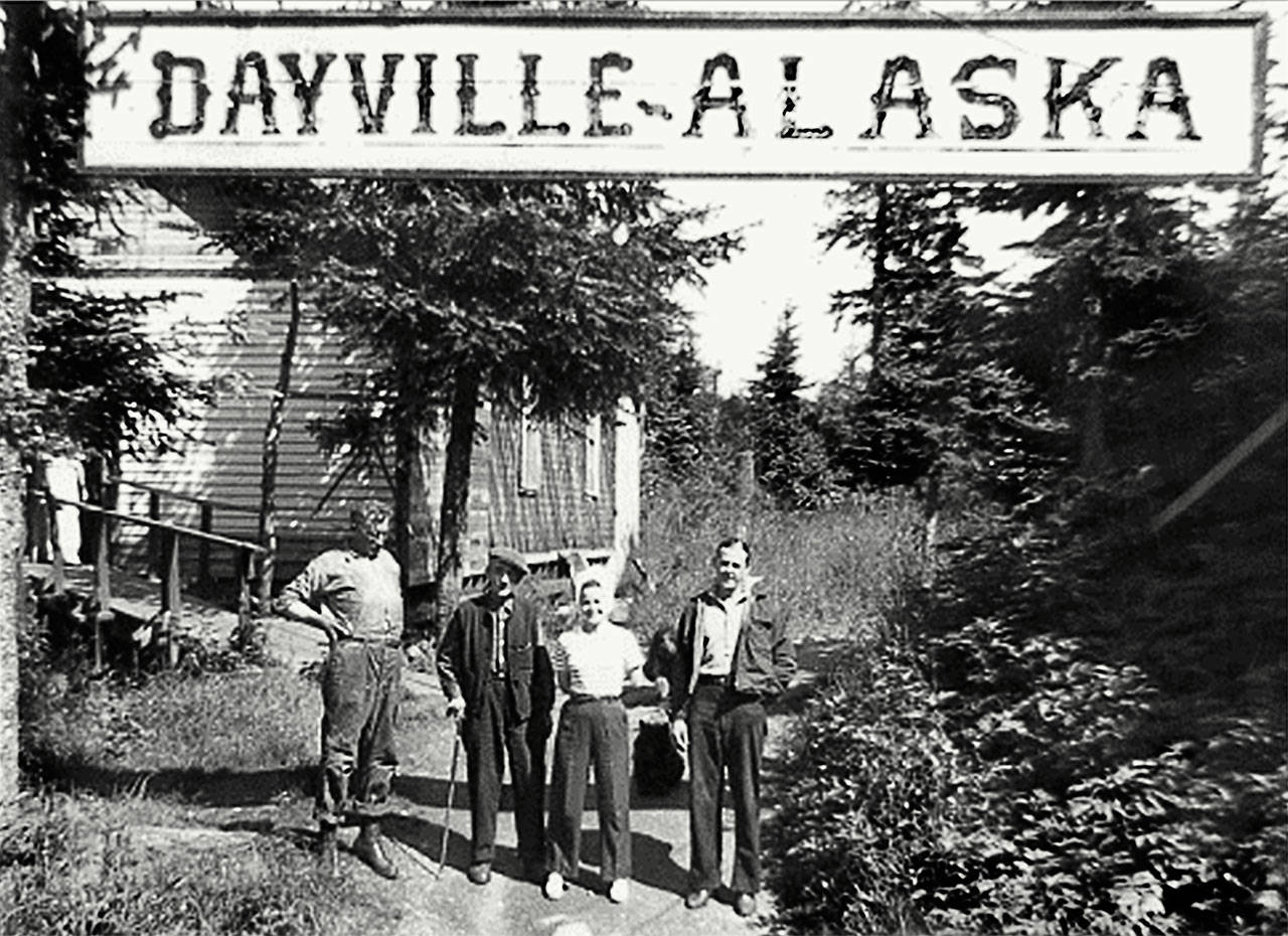 Bob Day’s family settled a village on Prince William Sound after coming to Alaska during the Depression from West Virginia. They named it Dayville. (Gloria Day Collection)