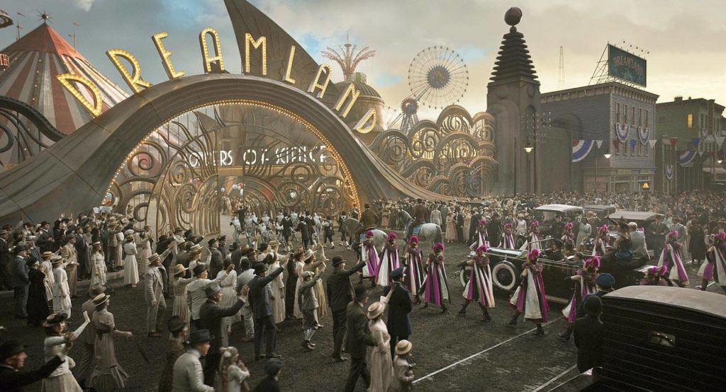 This image released by Disney shows a scene from “Dumbo.” (Disney via AP)

