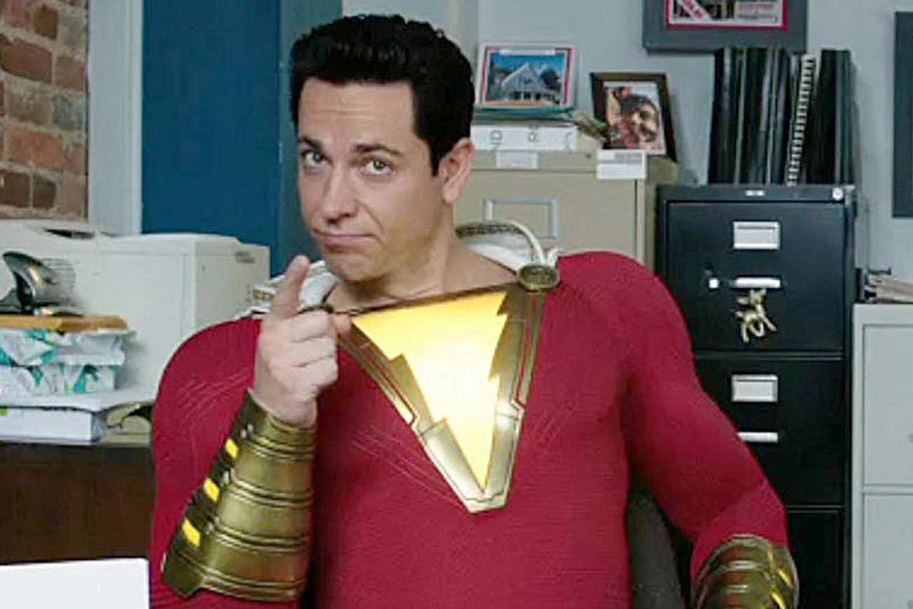 ‘Shazam!’ earns its exclamation mark with gee-whiz cheerfulness