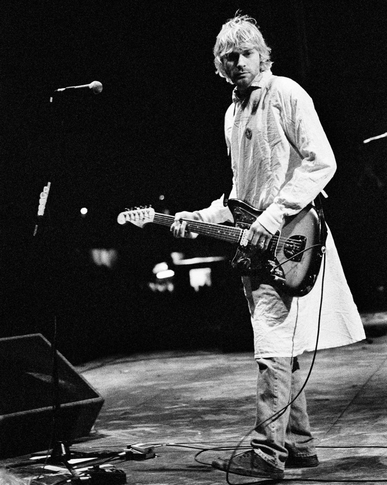 Kurt Cobain in 1992. (Charles Peterson/GLOBE NEWSWIRE)