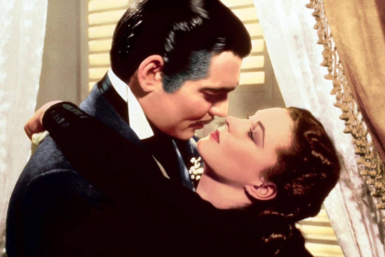 To mark its 25th anniversary, Turner Classic Movies will air “Gone With the Wind” on Sunday. The 1939 film was the first movie transmitted by TCM on April 14, 1994. (Turner Classic Movies)