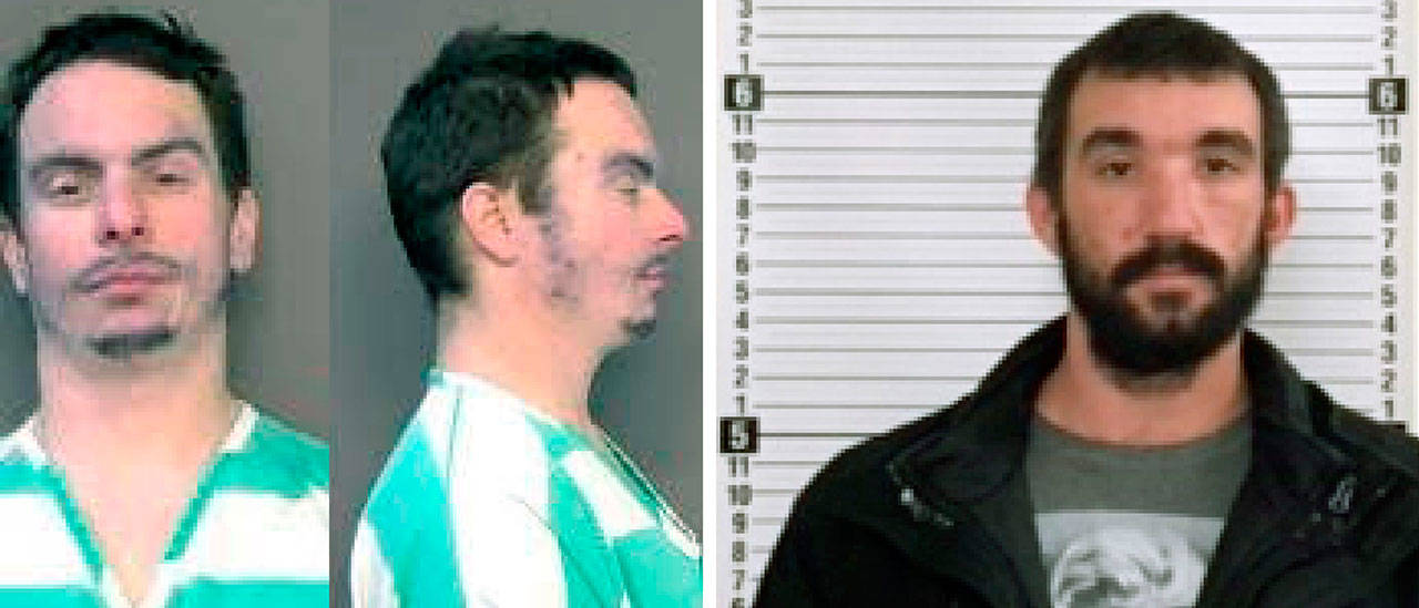 Tyler Hackett (left) and Christopher Nease. (Washington State Department of Corrections)