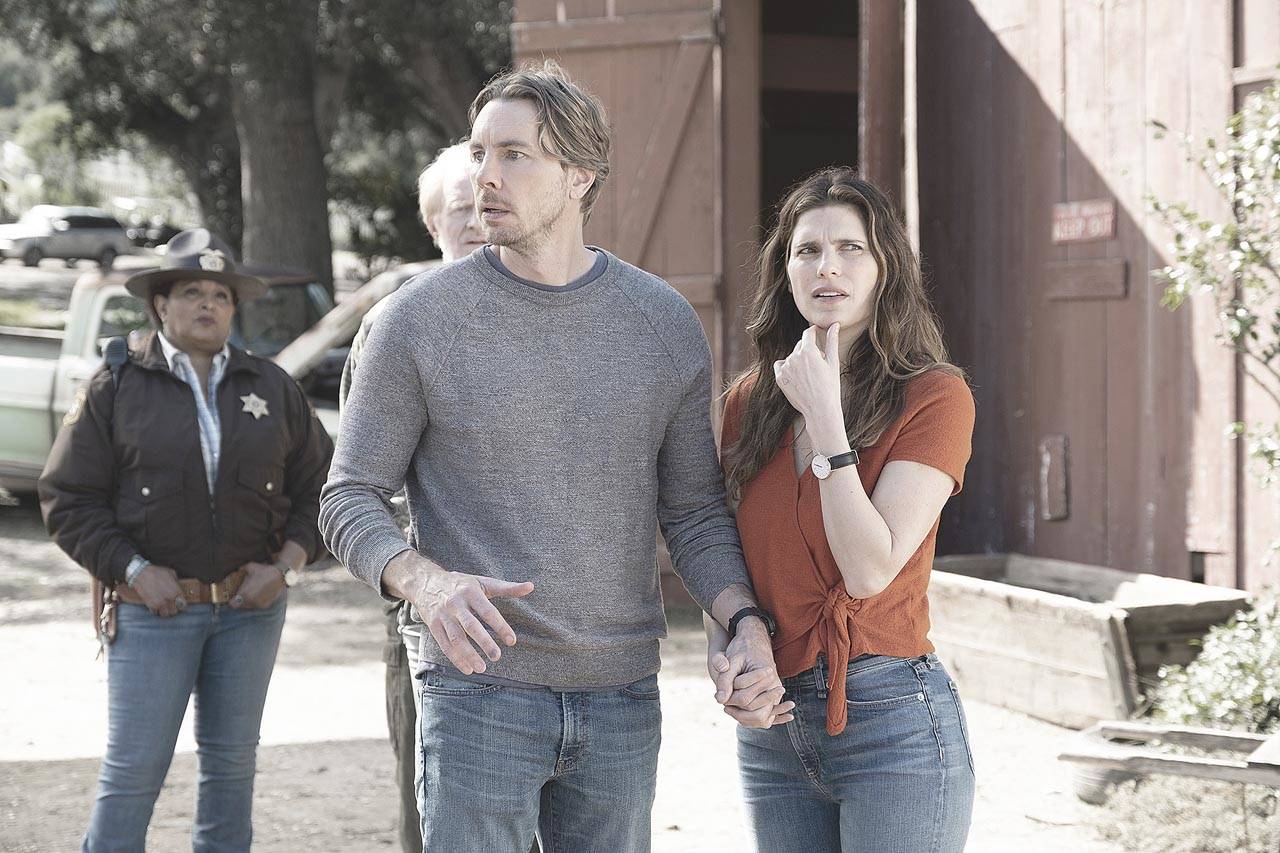 Lake Bell and Dax Shepard co-star in the new sitcom “Bless This Mess.” (ABC)