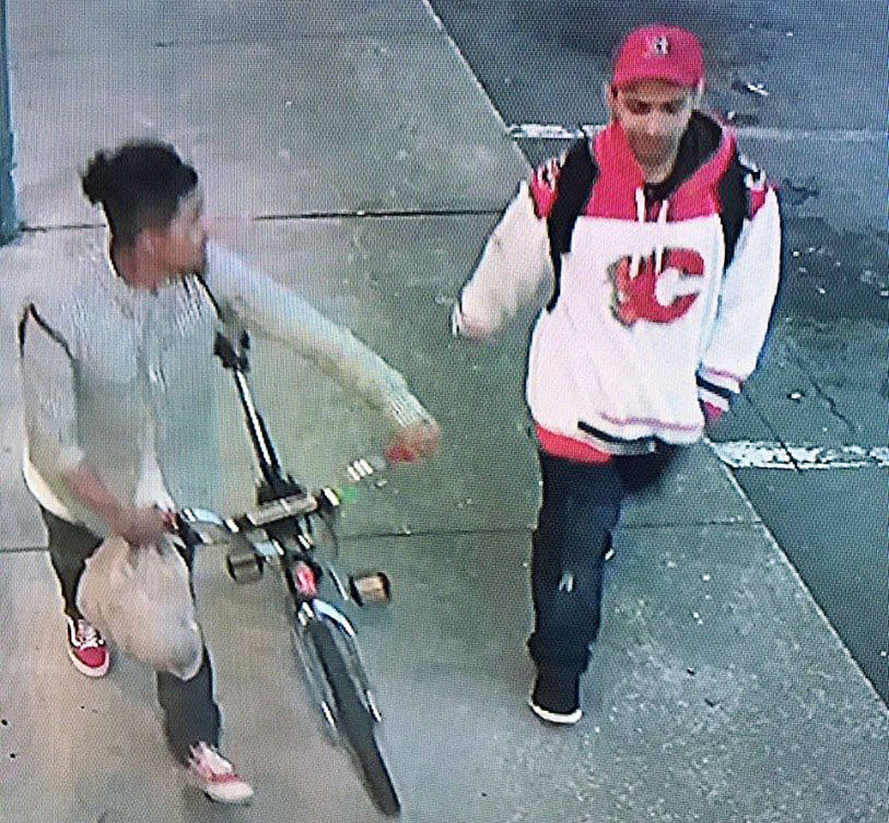 These two were persons of interest in the carjacking and murder of Jered Sperling. (Kent Police Department)