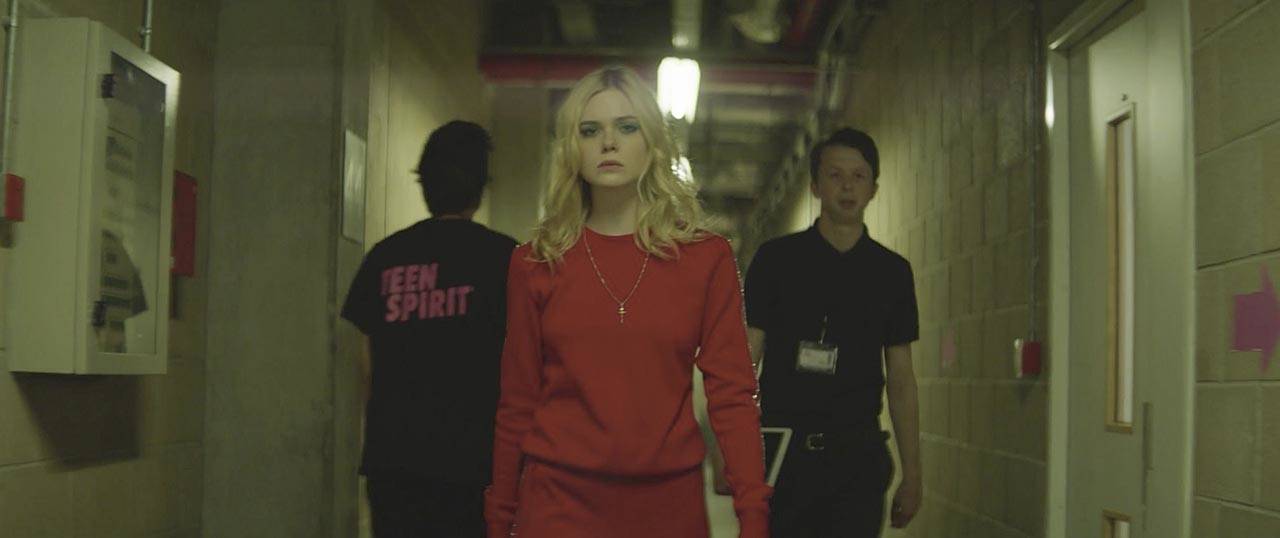 Elle Fanning’s awkward character perks up when she sings in “Teen Spirit.” (Bleeker Street)