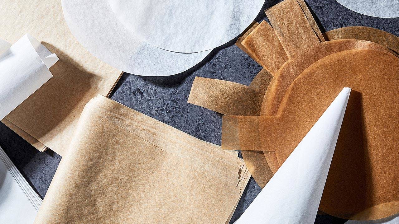 Parchment paper is one of the most useful, practical items to have on hand in your kitchen. It’s resistant to grease and moisture, flexible but sturdy and can withstand oven temperatures as high as 450 degrees. (Photo for The Washington Post photo by Stacy Zarin Goldberg; styling by Lisa Cherkasky)