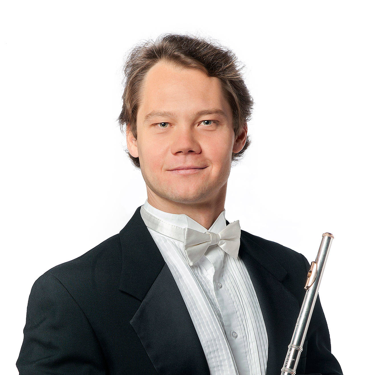 Alexander Lipay will perform Mozart’s “Flute Concerto No. 2 in D Major” at the Cascade Symphony’s concert Monday.