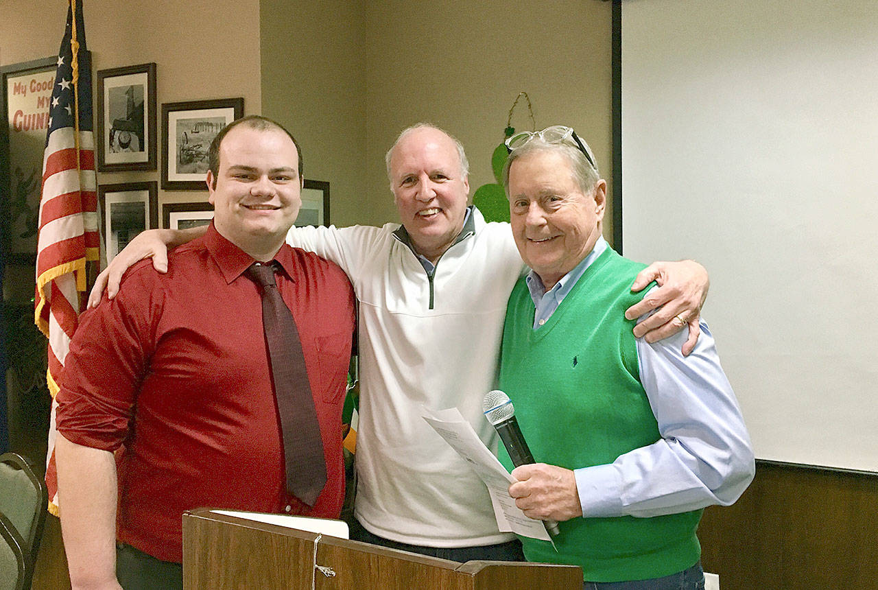 From left, Connor MacPherson, Mike Spencer and Paul Kulle. (Submitted photo)