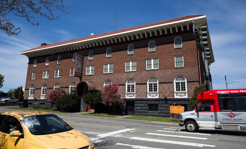 The former Club Broadway on May 1. (Andy Bronson / The Herald)
