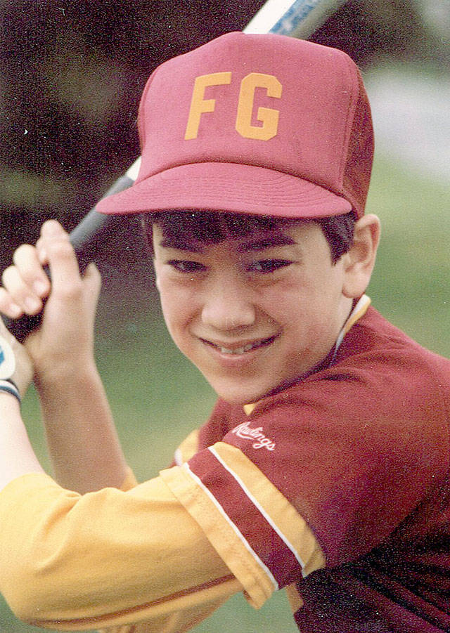 Everett Herald writer Nick Patterson during his Little League baseball days.
