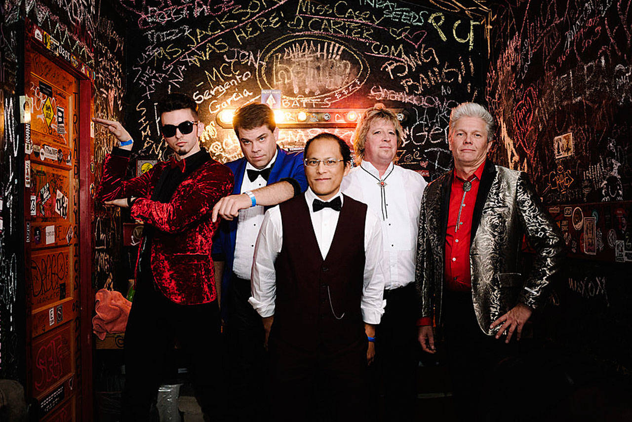 Bothell band Nite Wave will perform ’80s covers at McMenamin’s Anderson School on May 17. (Amber Zbitnoff Photography)