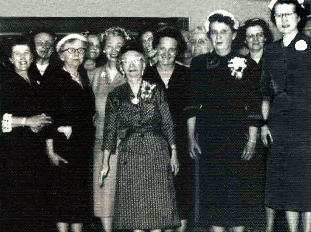 Members of the Zonta Club of Everett met for a spring conference in 1938. The group is celebrating its 90th anniversary with a dinner on Friday. (Zonta Club of Everett)
