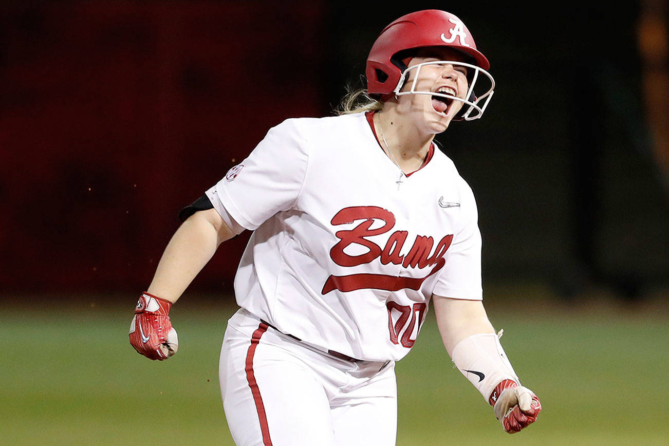 03-08-19 WSB vs Missouri Alabama’s Maddie Morgan (0) Photo by Amelia B. Barton