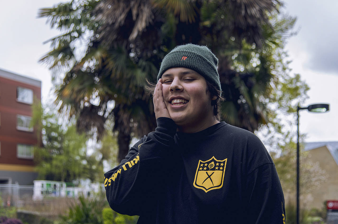 Travis Thompson, a rapper from Burien signed to Epic Records, will co-headline this year’s Fisherman’s Village Music Festival. The three-day event is May 16-18 in downtown Everett. (Christian Parroco)