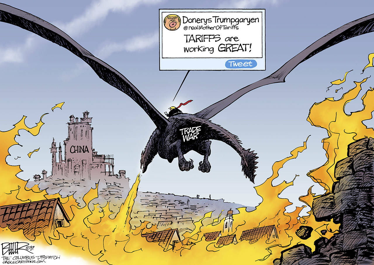 Editorial cartoons for Wednesday, May 15