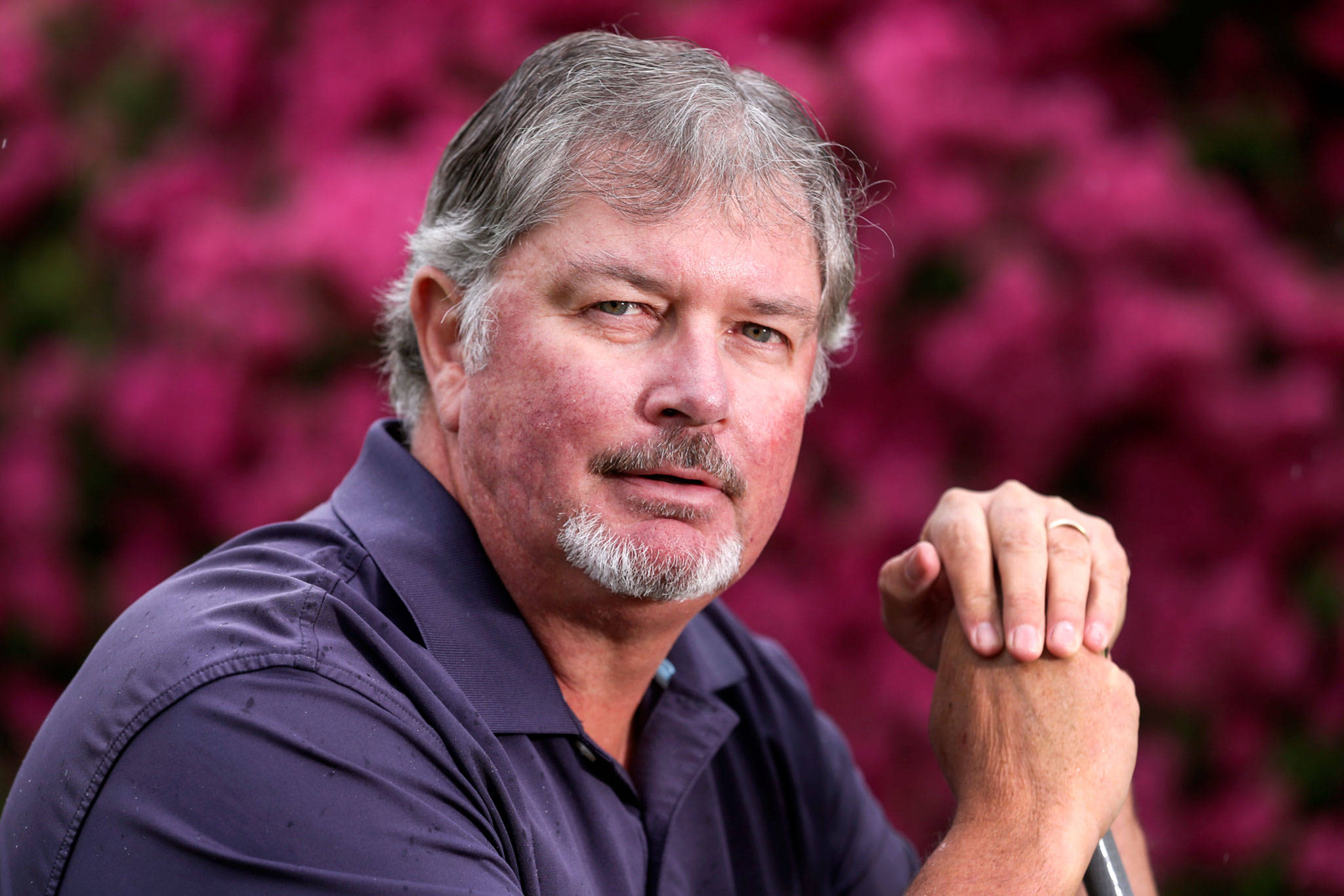 Alex Stamey, five-time Snohomish County Amateur golf tournament champion, is relocating to Arizona for more golf, better weather and less traffic. (Kevin Clark / The Herald)