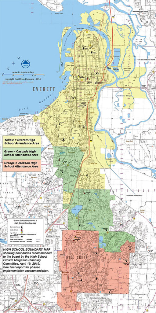 After year of debate, Everett has new high school boundaries