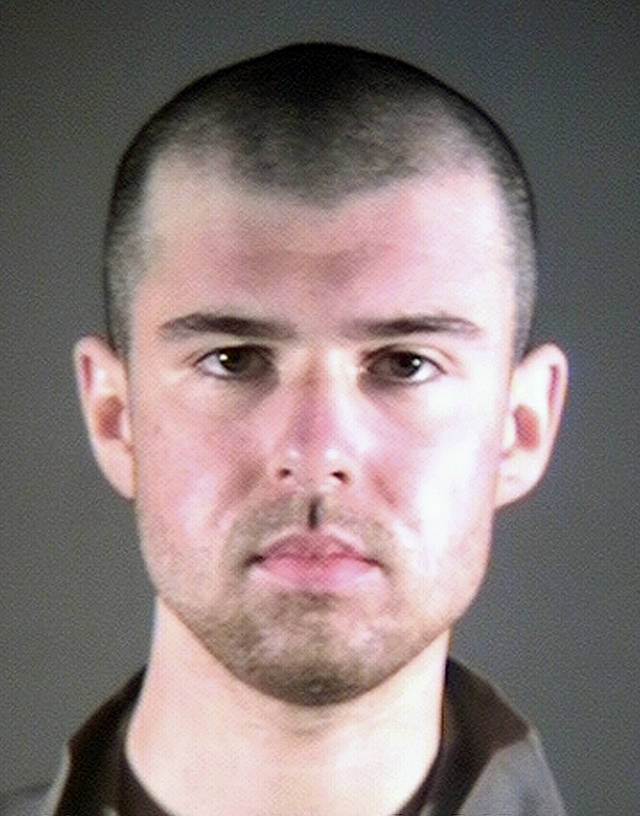 This January 2002 photo shows John Walker Lindh. (Alexandria Sheriff’s Office via AP)