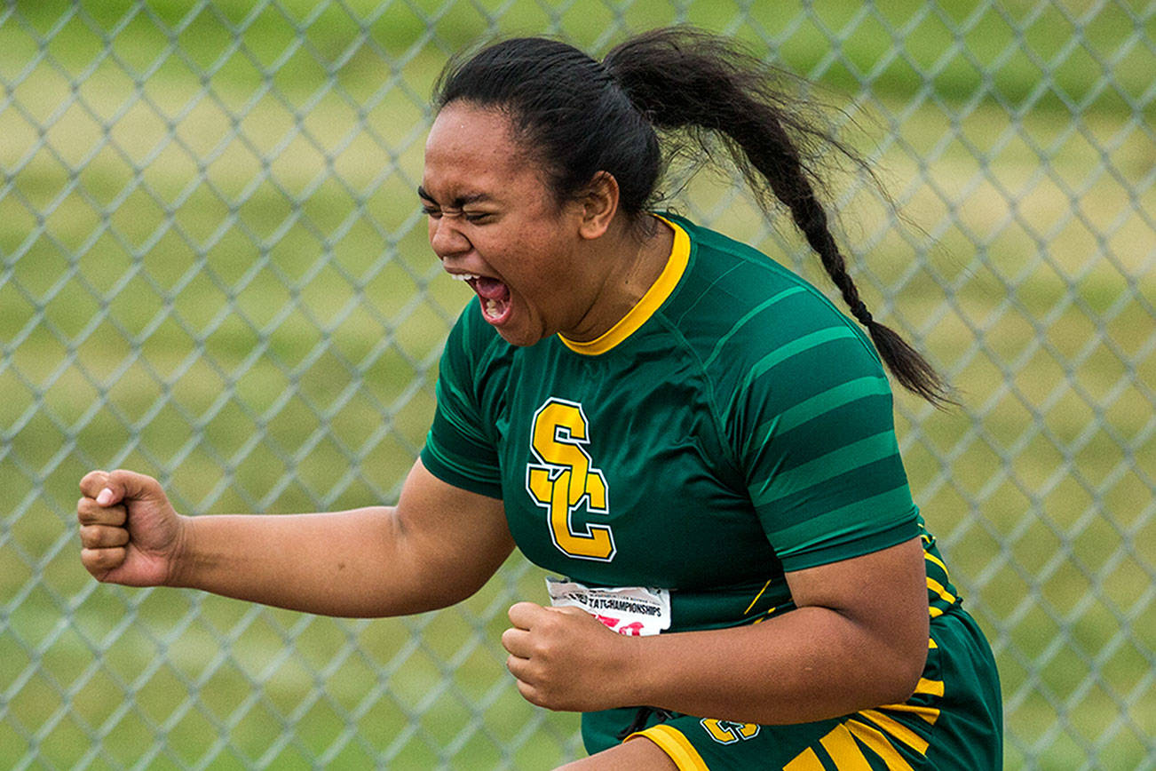 Shorecrest’s Lino captures 3A state shot put championship