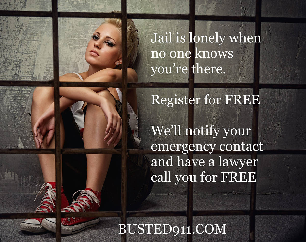 MyTrafficMan’s free, technology-driven busted911.com ensures that if a driver who is registered with the program get arrested, they’ll get a free call from a lawyer who’ll also notify their emergency contacts.