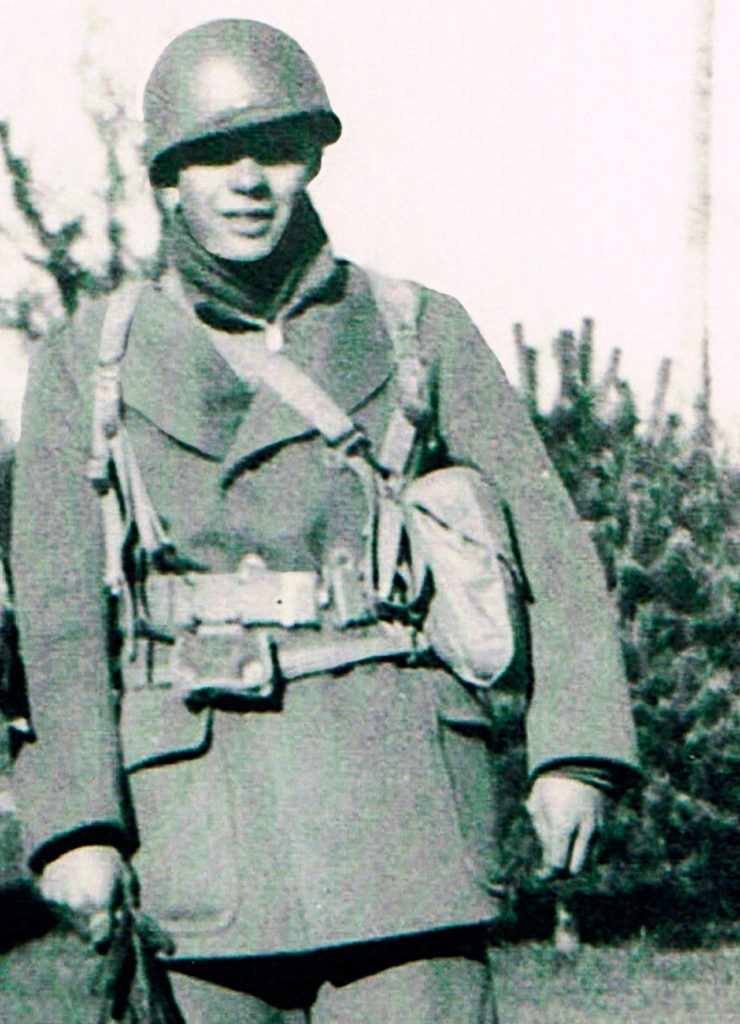 John F. Hinchcliffe was with the 1st Infantry Division and was a platoon leader in the first wave of troops to storm Omaha Beach on D-Day. He died in 2001. (Contributed Photo)
