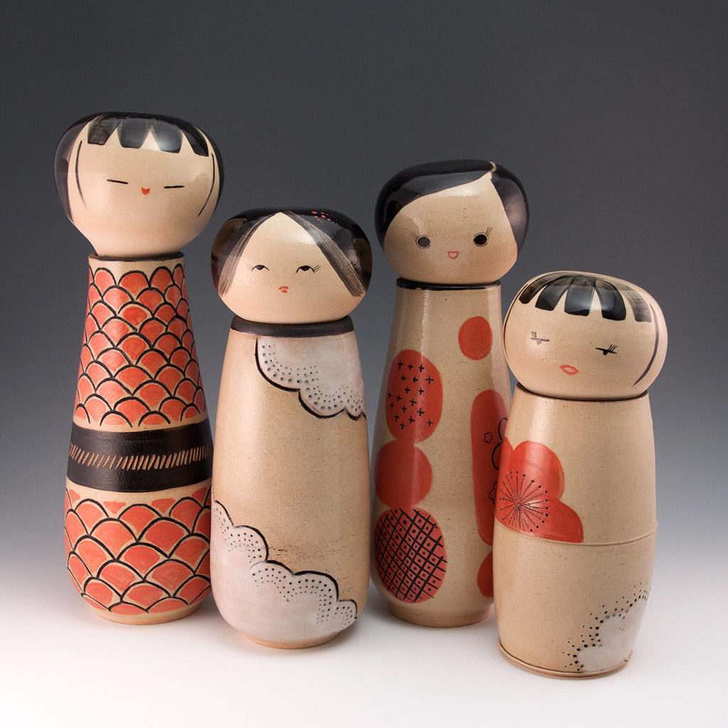 Jennifer Fujimoto&rsquo;s handmade ceramics, inspired by Japanese folk art and textiles, can be seen at booth 224. (Jennifer Fujimoto)
