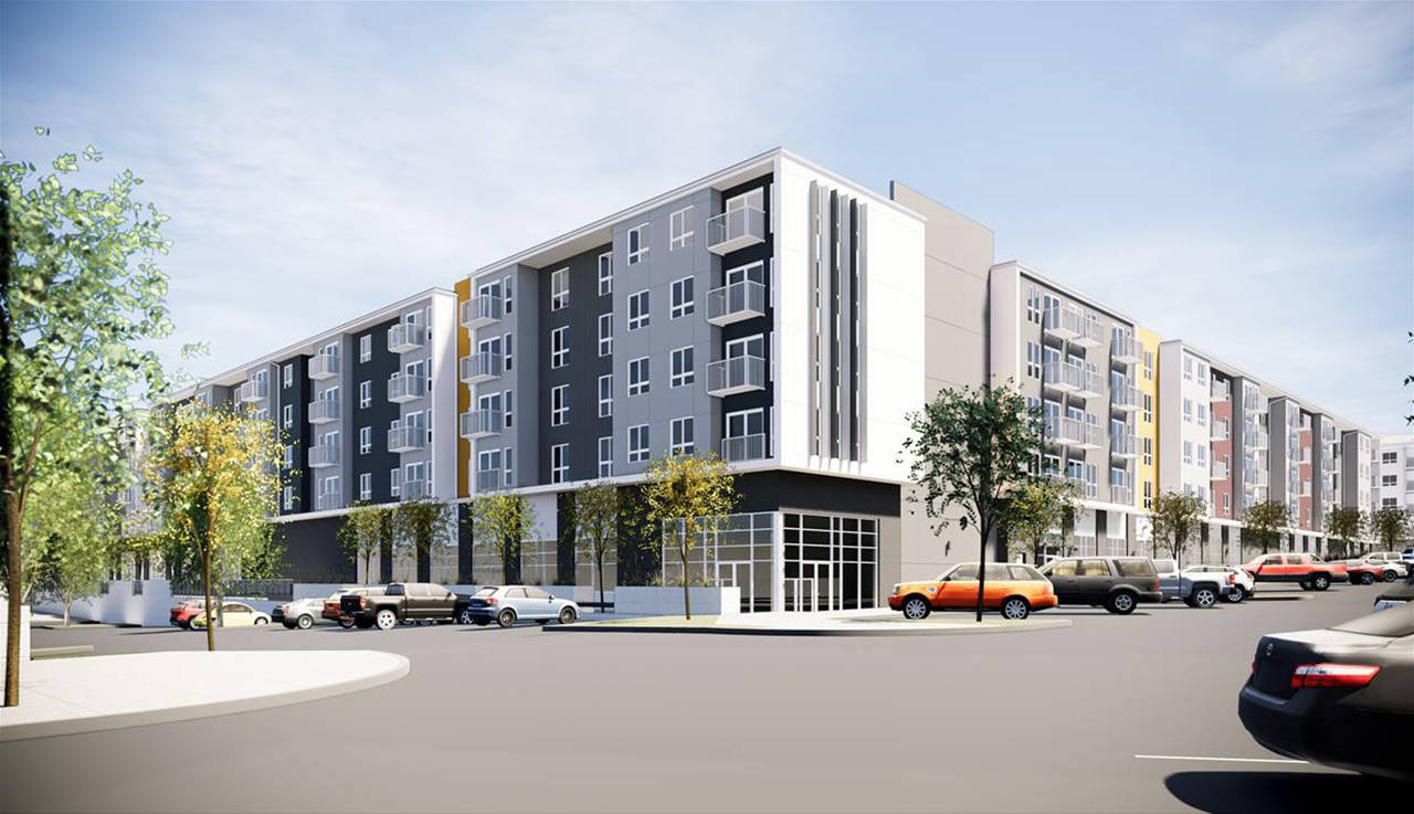 The Farm at Mill Creek would build out more than 350 apartments, office space and other features along 132nd Street SE on between Seattle Hill Road and 35th Avenue SE. The Mill Creek City Council approved a development agreement with Vintage Housing for the project on March 26. (Vintage Housing)