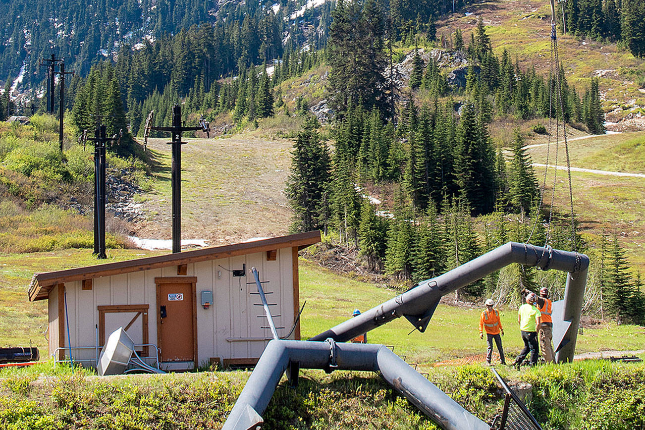 At Stevens Pass, summer work promises uplifting ski season