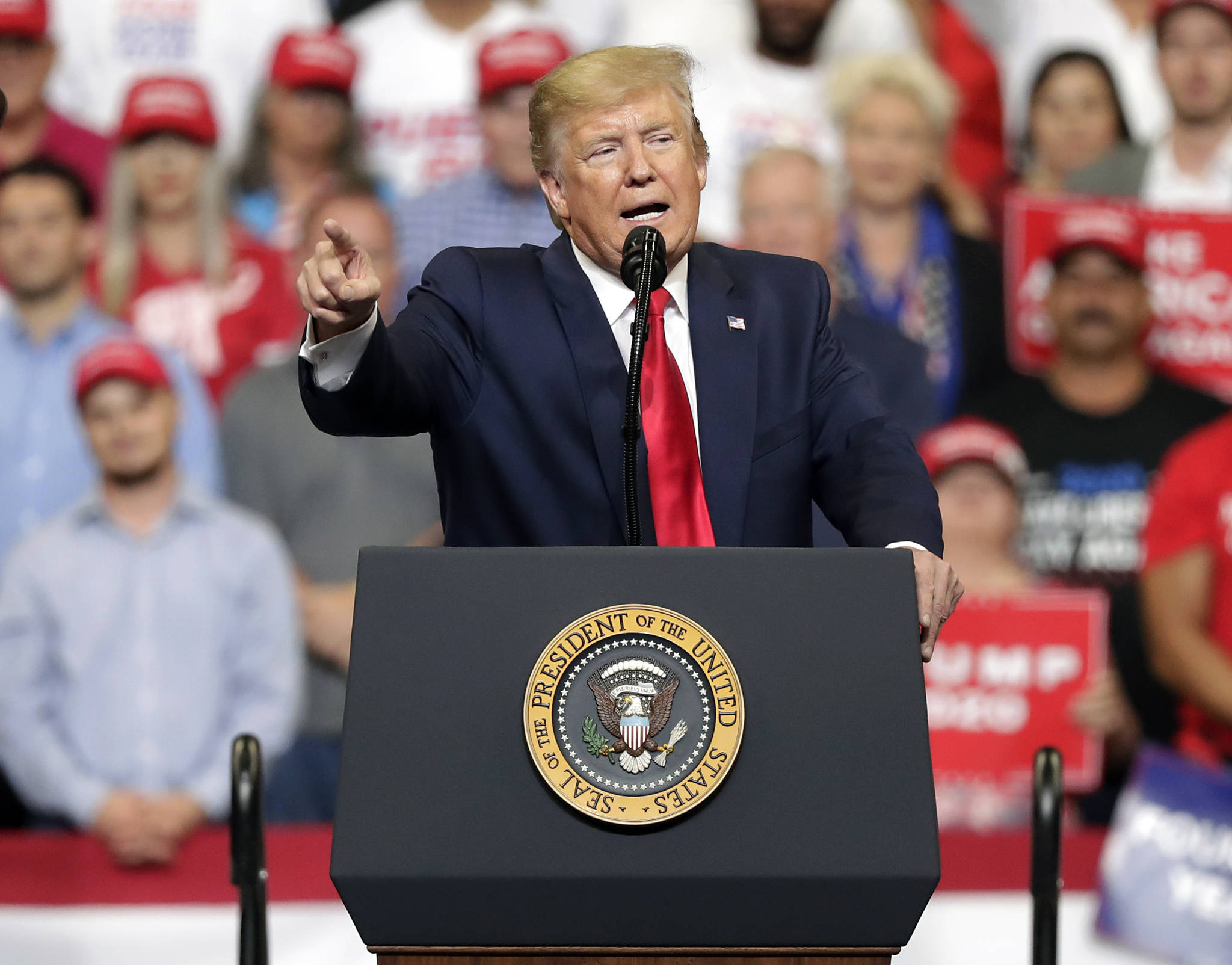 Trump rehashes gripes, rips ‘radical’ Dems in 2020 launch