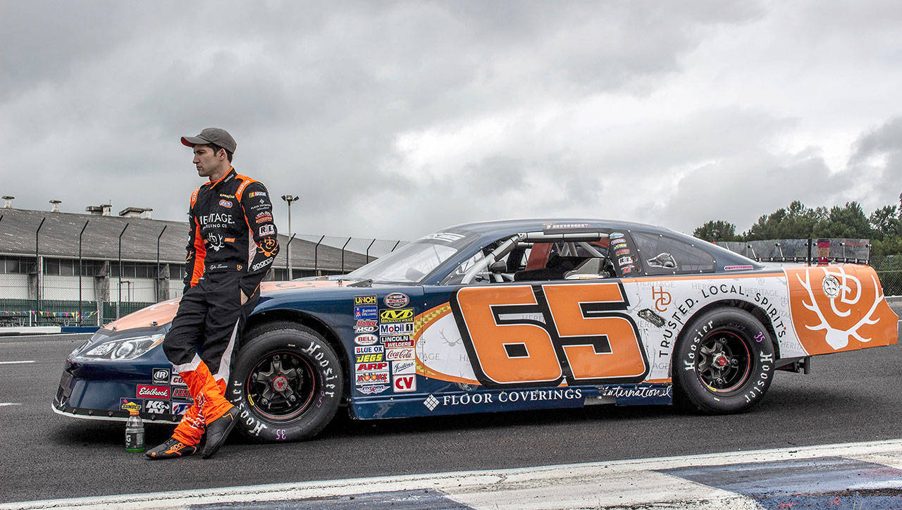 Tyler Tanner of Auburn has won four of the five Super Late Model races at Evergreen Speedway this season. (Evergreen Speedway photo)