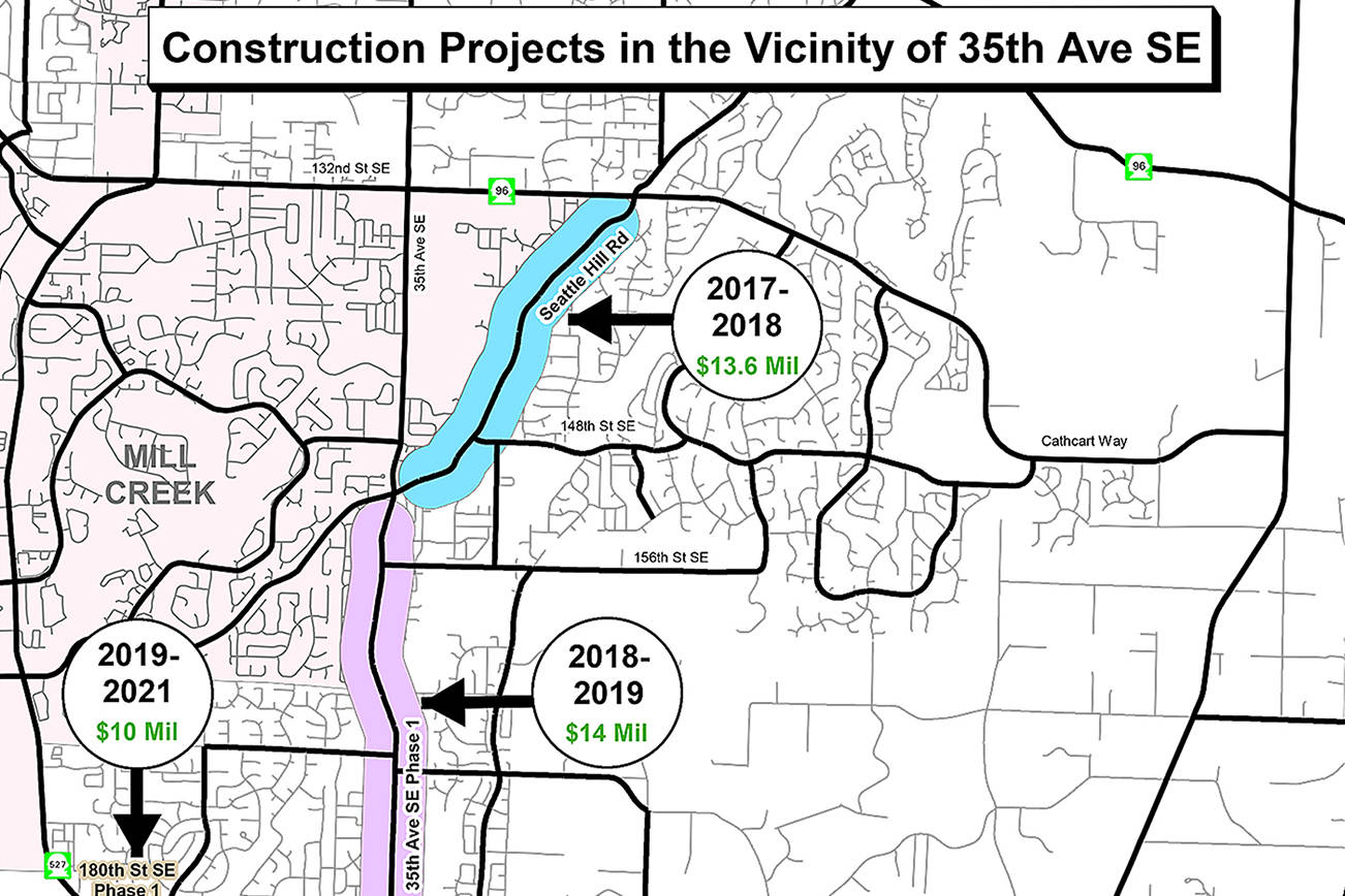 Widened roads help keep pace with expanding neighborhoods