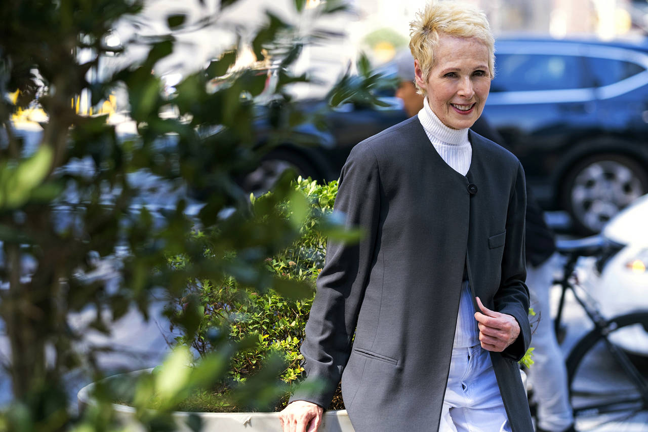 E. Jean Carroll, a New York-based advice columnist, claims Donald Trump sexually assaulted her in a dressing room at a Manhattan department store in the mid-1990s. Trump denies knowing Carroll. (AP Photo/Craig Ruttle)