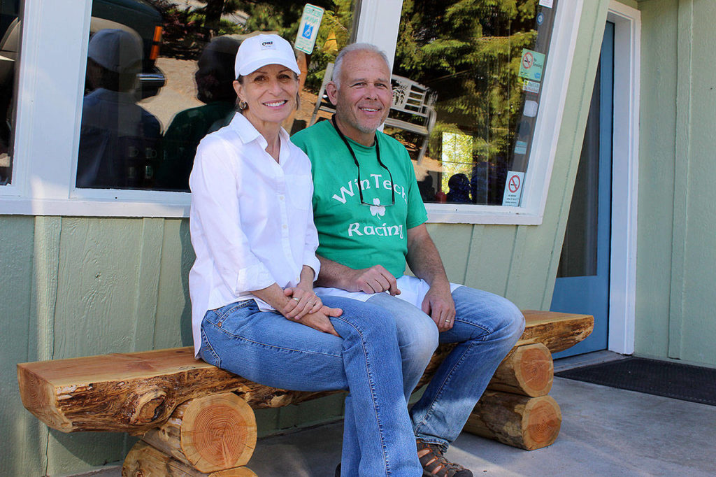Jeff and Deb Kennelly decided to buy the cafe after visiting the establishment for 15 years. (Patricia Guthrie/South Whidbey Record)
