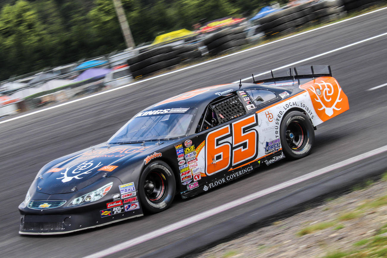 Tyler Tanner races at Evergreen Speedway. (Evergreen Speedway photo)