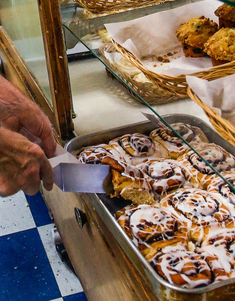 The rolls are ready to be served. (Dan Bates / The Herald)
