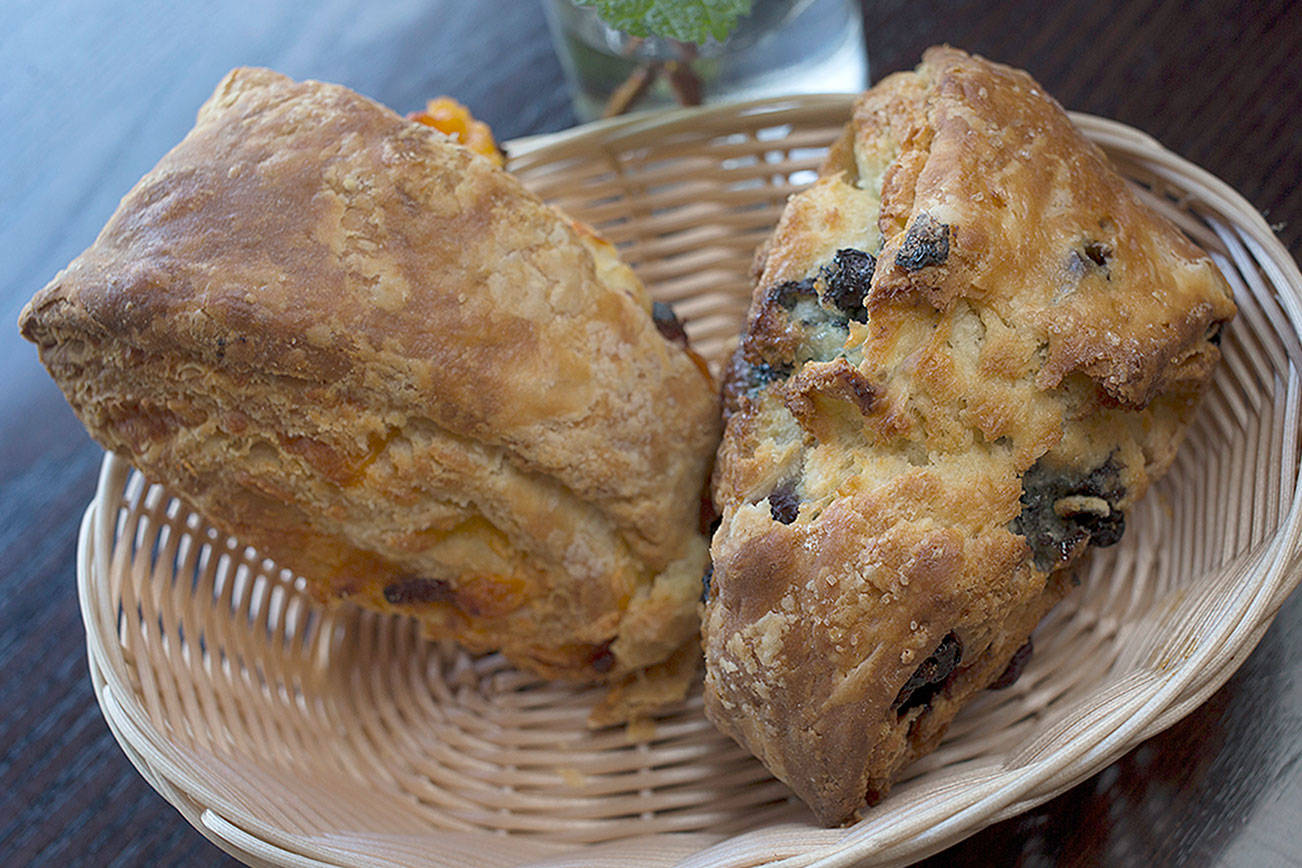 Her scones are perfectly flaky. The secret? Ice-cold butter