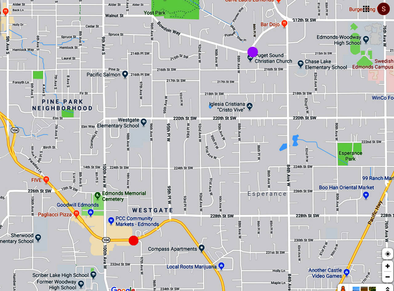 Woman is missing two hours of her life, Edmonds police say