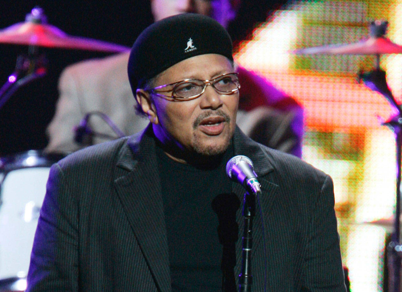 Singer Art Neville performing during the “From the Big Apple to the Big Easy” benefit concert in New York on Sept. 20, 2005. Neville, a member of one of New Orleans’ storied musical families, the Neville Brothers, and a founding member of the groundbreaking funk band The Meters, has died at age 81. Neville’s manager, Kent Sorrell, confirmed that Neville died Monday. The cause of death was not immediately available. (AP Photo/Jeff Christensen, File)
