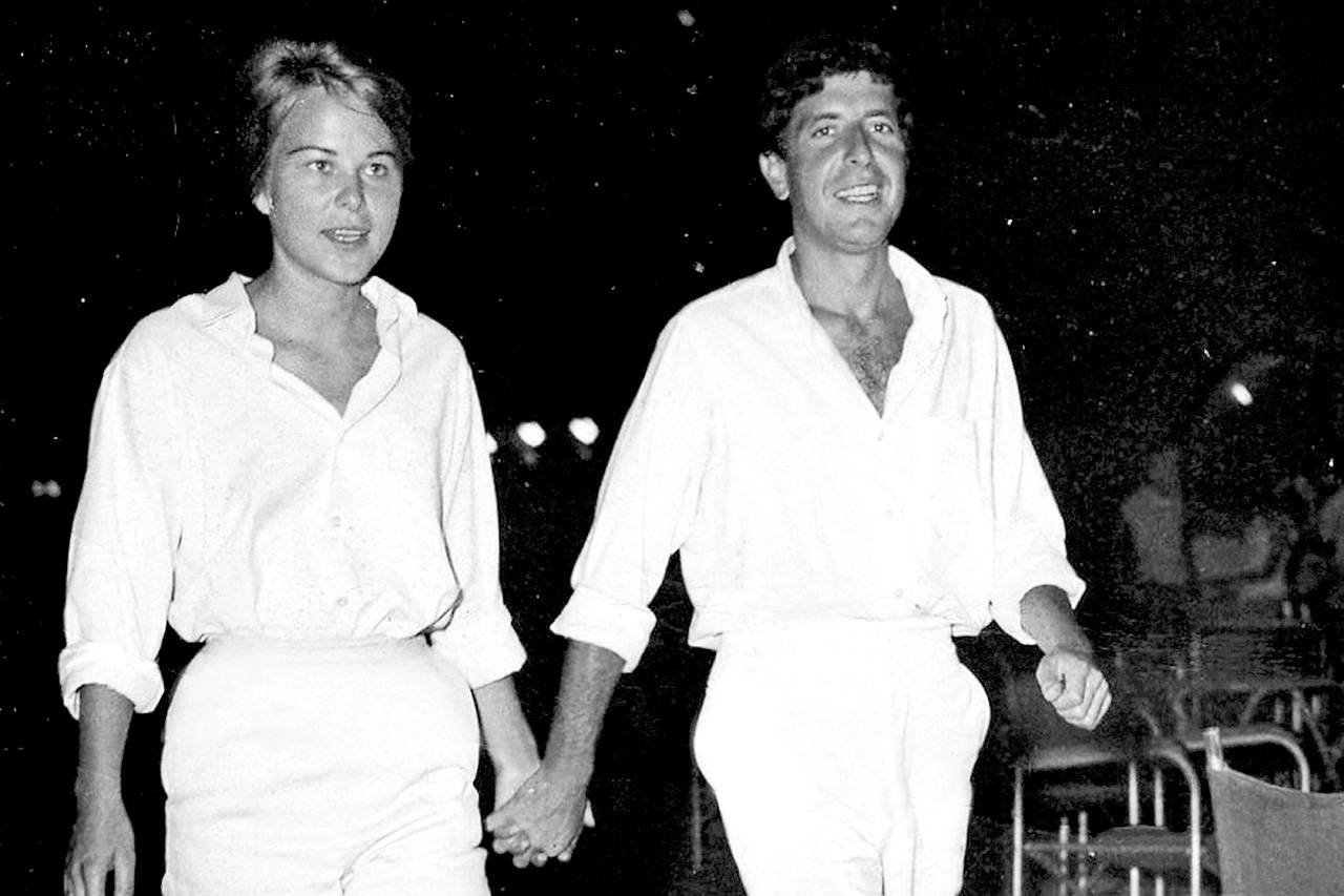 Marianne Ihlen and Leonard Cohen, sometime in the 1960s, in “Marianne & Leonard: Words of Love.” (Roadside Attractions)