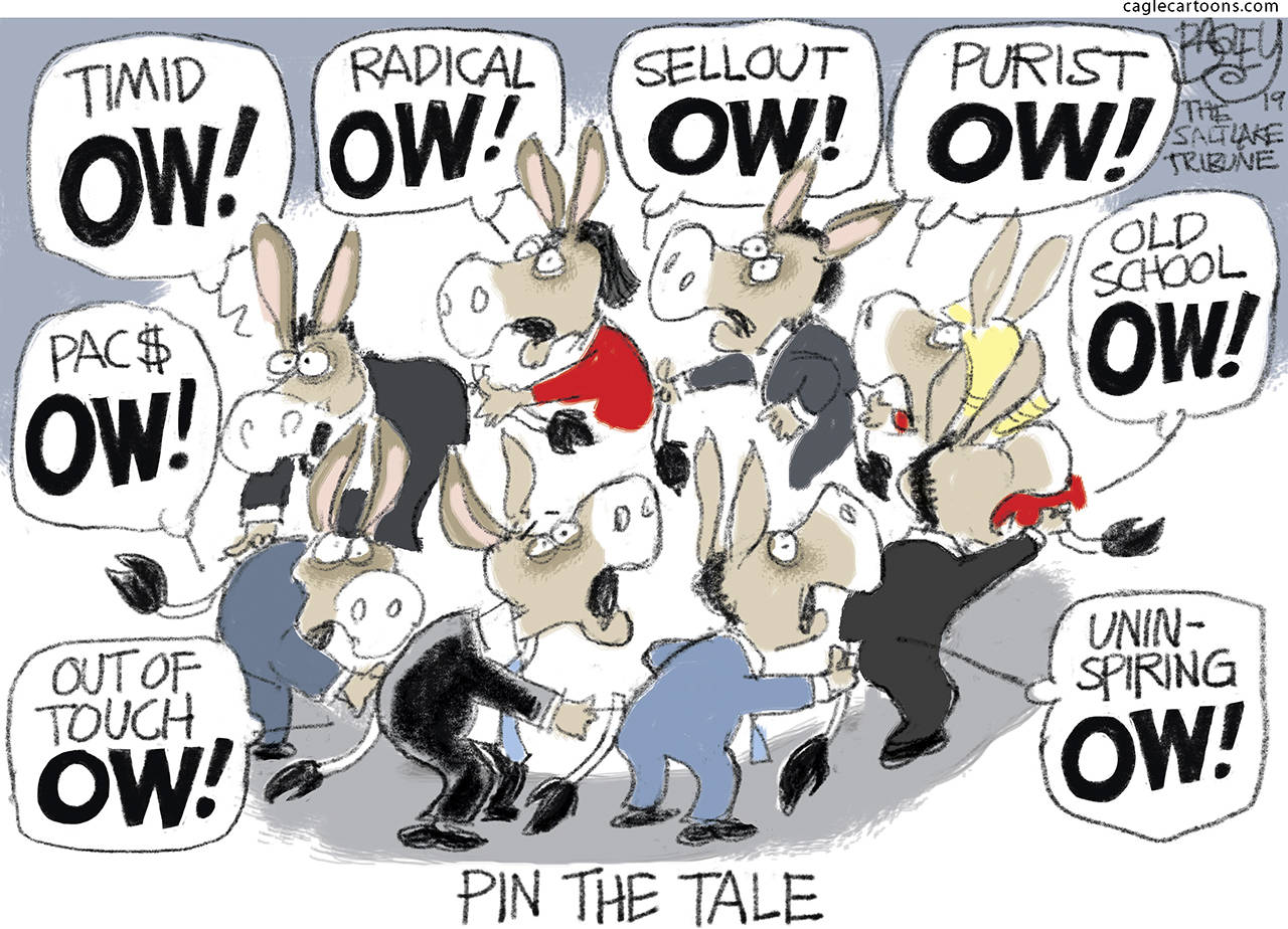 Editorial cartoons for Sunday, Aug. 4