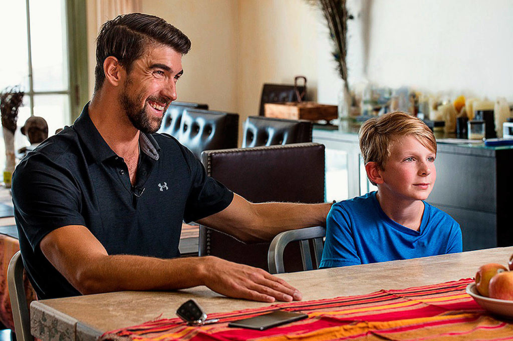 IndieFlix
Olympic swimming superstar Michael Phelps meeting with Charlie Smith, a boy featured in the doumentary “Angst.” Phelps talks about his own struggles in the film.
